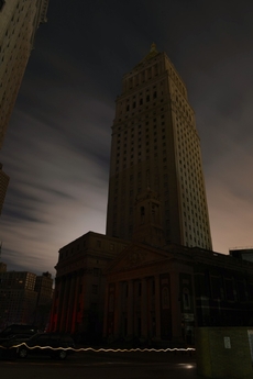 New York se stal temným městem.